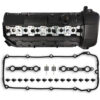 for 1999 2006 bmw 323i 325i 328i 330i x5 z3 engine valve cover kit with gasket and bolts, aluminum oe 11121432928